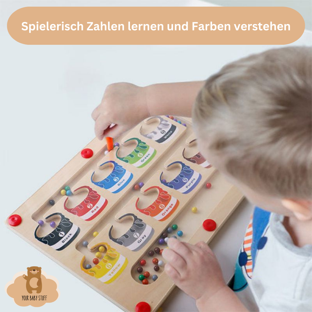 Magnetisches Lern-Board Zahlen und Farben