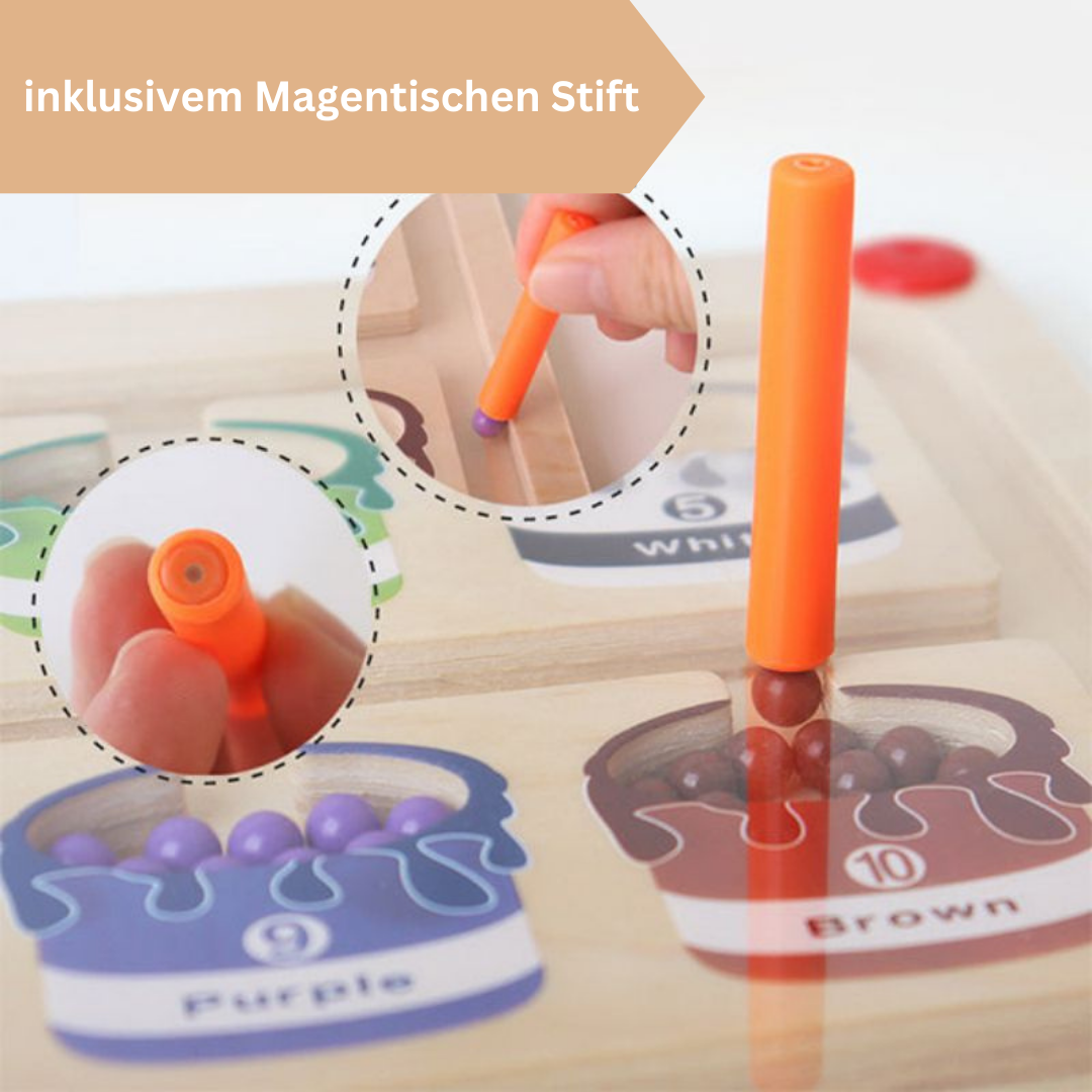 Magnetisches Lern-Board Zahlen und Farben